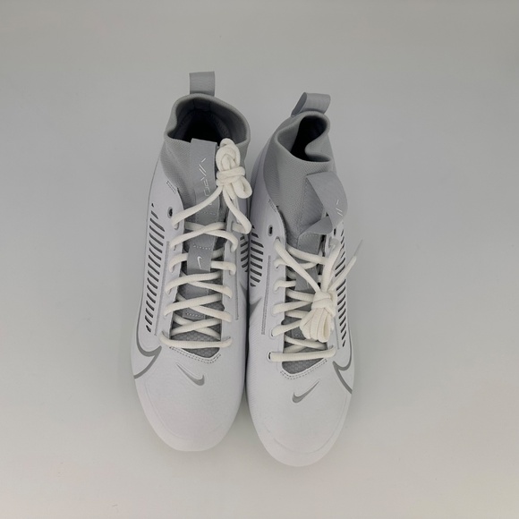 New Nike Vapor Edge Pro 360 2 White Metallic Silver Cleats DA5456-100 Men\'s 9 main image 7